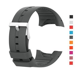 Junshion Watchband 23 Mm Replacement 10 Colors Soft Silicone Rubber Wrist Strap For Polar M400 M430 Fitness Watch