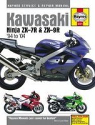 Kawasaki Zx7r Ninja Motorcycle Service And Repair Manual Paperback