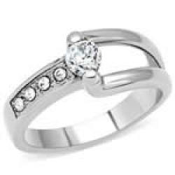 Imported Designer Tk 316 Stamped Ring With Stunning Australian Sim Diamond Size 6 Save On Import