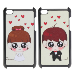 Cute Romantic Wedding Lovers Hard Back Case For Ipod Touch 4