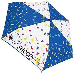 J's Planning Snoopy Folding Umbrella 93CM "snoopy Blue Pop" Japan Import 90244
