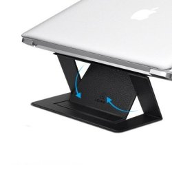 INCH 12 13.3 14.1 15.6 Leather Folding Bracket Laptop Stand