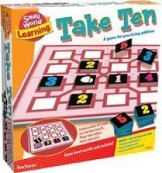 Small World Toys - Take Ten Addition Maths Game 66 Pieces