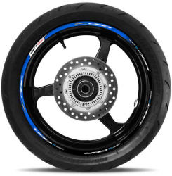 Tac Superbike Rim Decals - Honda CBR600RR - Crossfade Blue To Black