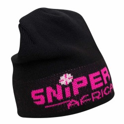 Sniper Beanie Black pink