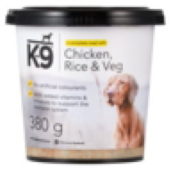 Chicken Rice & Veg Dog Food 380G
