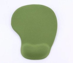 Tuff-Luv Gel Wrist Rest Mouse Pad - Green