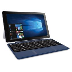 RCA Cambio 10.1" 2-in-1 Touchscreen Tablet PC Intel Quad-Core in Blue