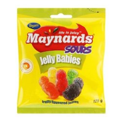 Energy Jelly Babies Sour 125G