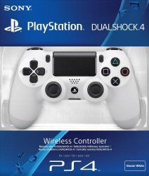 Sony Playstation 4 Glacier White Wireless DualShock 4 Controller