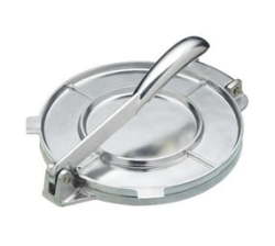 20CM Tortilla Maker Press Pan - Silver