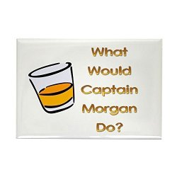 Cafepress - What Would Captain Morgan Do? - Rectangle Magnet 2"X3" Refrigerator Magnet