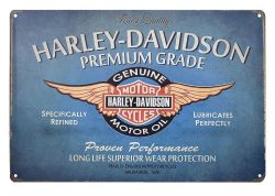 Aankopen Harley Davidson Premium Motor - Retro Vintage Metal Wall Plate