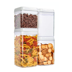 Trendz Large 4 Piece Airtight Container canister Set
