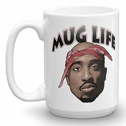 Deals on Tupac Shakur 2PAC Makaveli Thug Mug Life West Coast Hip-hop Rap  Music Coffee Mug 15OZ | Compare Prices & Shop Online | PriceCheck