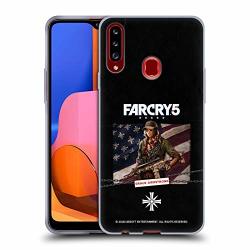 Official Far Cry Grace Armstrong 5 Characters Soft Gel Case Compatible For Samsung Galaxy A20S 2019