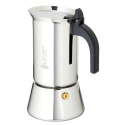 Bialetti Venus Stainless Steel Stovetop Espresso Maker Moka Pot - 6 Cup