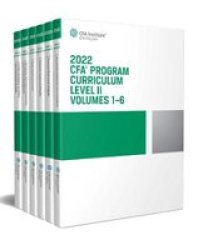2022 Cfa Program Curriculum Level II Box Set Paperback