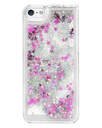 Cell Accessories Samsung Glitter Waterfall Case Silver