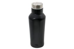 Vacuum Insulated Hot And Cold Stainless Steel Bottle - Matte Black - 360ML