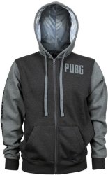 Jinx Pubg Level 3 Hoodie Charcoal And Greyx-large
