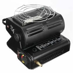 Portable Gas Heater & Cooker Foldable Camping Accessory