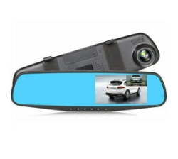 Full HD 1080P Dual Lens Mirror Dashcam Rear View Car Camera