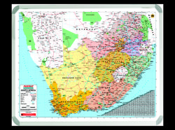 Parrot Products South African Aa Map 1200 900MM