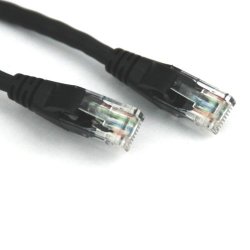 Vcom VC611-14GY CAT6 Molded Patch 15FEET Cable Black