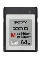 Sony Electronics Inc. - Media Sony 64GB Xqd Memory Card M Series Up To 440MB S Read W file Rescue Software