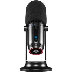 Mdrill One Professional Recording And Streaming USB Microphone Kit Colour Jet Black - For Streaming Podcasts Asmr & More Omni Bidirectional Cardioid And