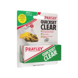 Pratley Adhesive Epoxy Quickset Clear 36ML 20 Pack