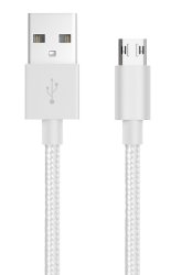 WHIZZY Reversible USB Cable - White
