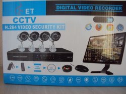 Cctv - Cctv - 4 Channel Cctv Camera Kit