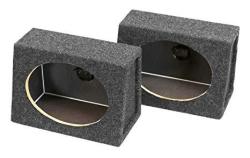 Atrend 6X9PR B Box Series 6 X 9 Inches Pair Speaker Box With Speaker Terminal
