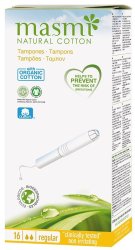 Organic Cotton Regular Applicator Tampons