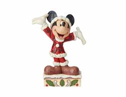 Disney Tradition By Jim Jore Christmas Mickey Resin Multi-colour One Size