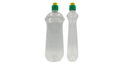 750ML Pet Dishwasher Bottle Type A - With Push Pull Cap