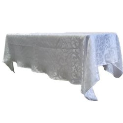 Nambithi Blankets & Homeware House Of Hamilton Table Cloth - White
