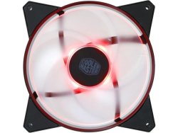 Cooler Master Silencio 140MM Chassis Cooling Fan - Red LED