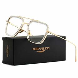 gold transparent sunglasses