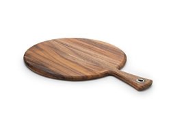 Ironwood Gourmet 28116 Round Paddle Board Acacia Wood