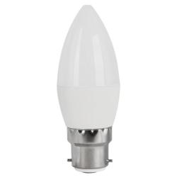 Lightworx LED Candle 3W B22 - Warm White
