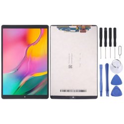Silulo Online Store Lcd Screen And Digitizer Full Assembly For Galaxy Tab A 10.1 2019 Wifi Version SM-T510 T515 Black