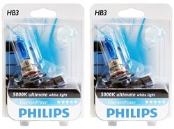 PHILIPS Diamond Vision 9005 HB3 Halogen HID Bulbs (Pack of 2)