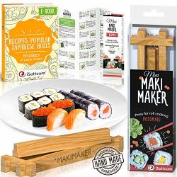 Sushi Making Kit By Isottcom Makimaker Sushi Maker Best For Beginners And Kids Sushi Kit Japanese Sushi And Rolls At Home Quick And Easy