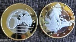 Sex 6 Euros Kama Sutra 10 Gold Silver Clad Steel Coin Nude