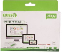 Ellies Efergy Standalone Home Hub Solo With Power Supply Only - Electricity Energy Power Monitor