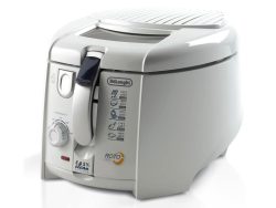 DeLonghi Rotofry Electric Deep Fryer in White