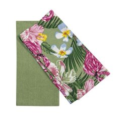 Flamingo Tea Towels 2-PACK